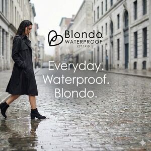 Blondo Valli 2.0 Waterproof Suede Ankle Booties Black Size 9